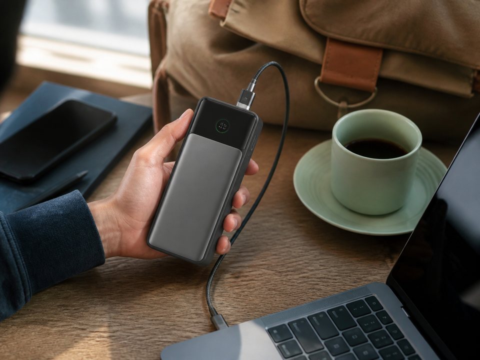 Anker 737 Power Bank lifestyle view