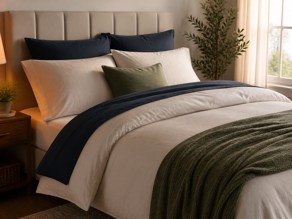Casper Sleep Comfy Bundle lifestyle view