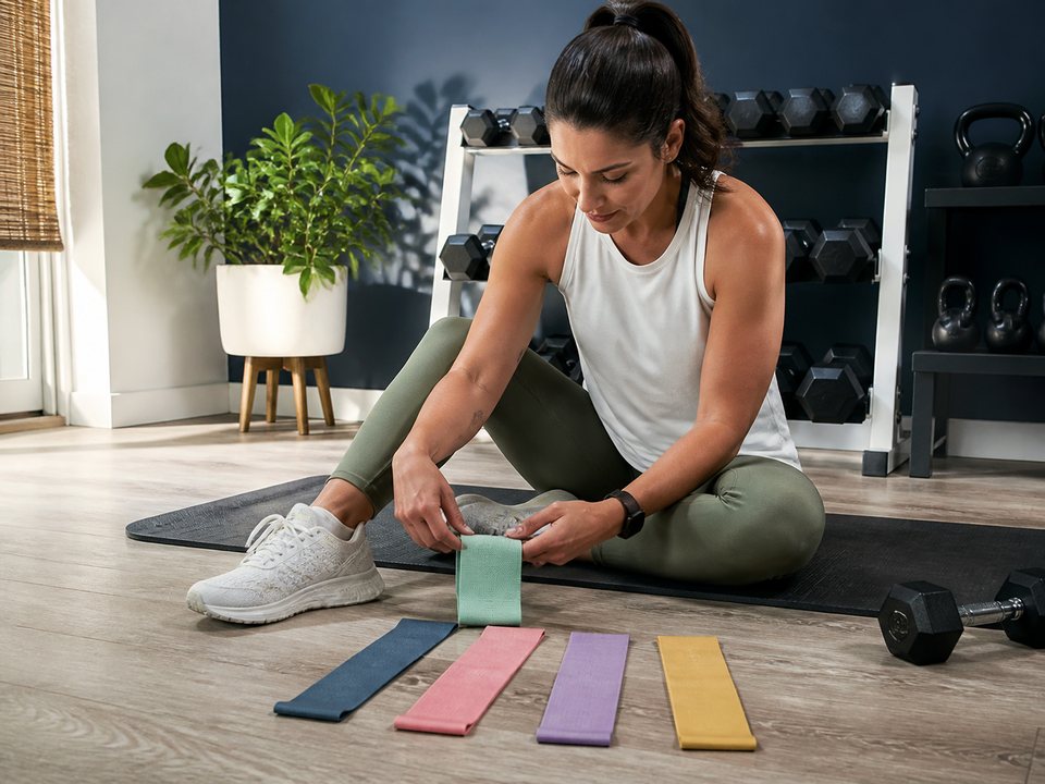 Fit Simplify Resistance Bands in an everyday setting