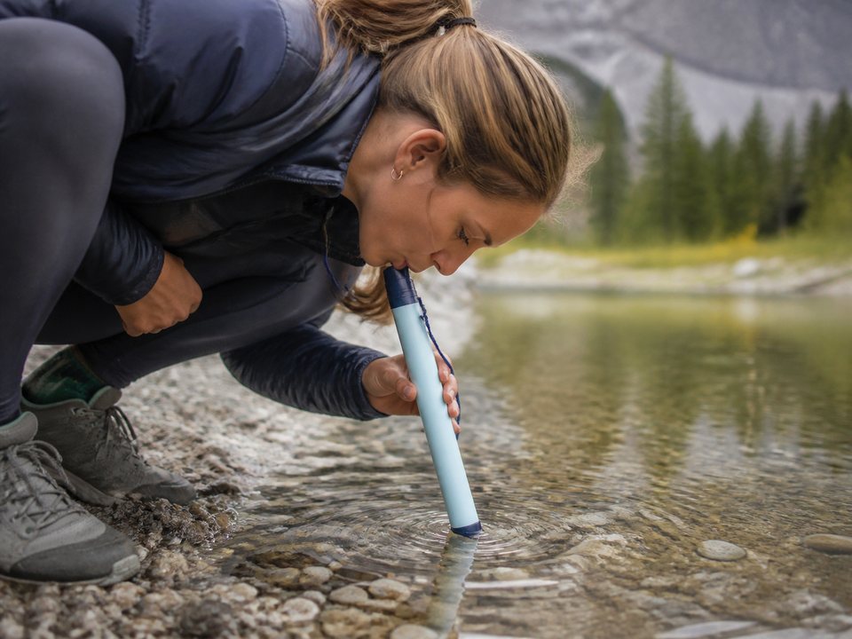 LifeStraw Personal Water Filter in an everyday setting