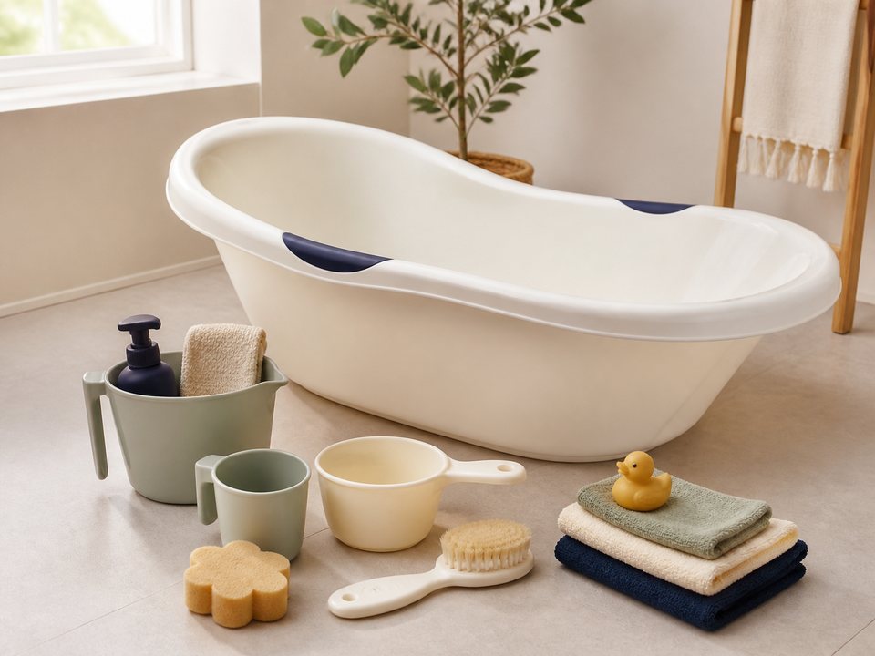 Skip Hop Moby Bath Set lifestyle view